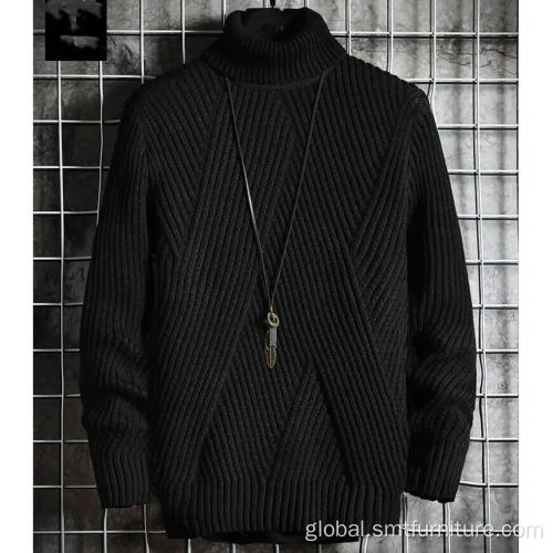 Men's Sweaters Wool Custom Turtleneck Men's Sweaters Supplier